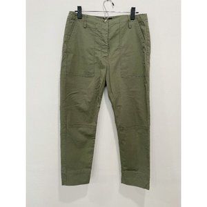 Theory Spring Cargo Faded Army Casual Twill Pants - NWOT